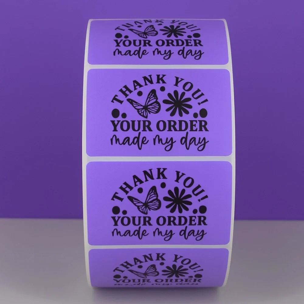 Thank you your order made my day | Cute Small Business Packaging Labels